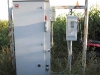 Electrical panel at well site
